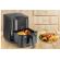 Friteuza cu aer cald ecg af 5500 crunchy, 5.5 l, 1350 w, control temperatura