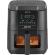 Friteuza cu aer cald ecg af 5500 crunchy, 5.5 l, 1350 w, control temperatura