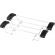 Prajitor de paine ecg st 4768 timber black, 1850 w, 4 felii, 7 grade de