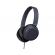 Casti jvc ha-s31m-a-ex, cu fir, on-ear, microfon, albastru