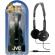 Casti audio jvc ha-l50-be, cu fir, on-ear, design elegant, negru
