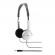 Casti audio jvc ha-l50-we, cu fir, on-ear, design elegant, alb