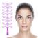 Set 8 sabloane profesionale pentru modelare sprancene