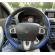 Ornament protectie tuning volan model carbon albastru ® alm