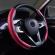 Ornament protectie tuning volan model carbon rosu ® alm