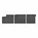 Covorase presuri interior cauciuc premium dedicate vw t5 rand 2 2003-2015