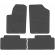 Covorase presuri interior cauciuc premium dedicate peugeot partner i 1999-2010