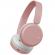 Casti audio on-ear jvc ha-s36w-p-u, bluetooth, autonomie 35h, microfon, roz