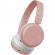 Casti audio on-ear jvc ha-s36w-p-u, bluetooth, autonomie 35h, microfon, roz