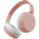 Casti audio on-ear jvc ha-s36w-p-u, bluetooth, autonomie 35h, microfon, roz