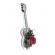 Chitara de lemn cu trandafir criogenat chery 8 cm