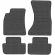 Covorase presuri interior cauciuc premium dedicate audi a4 b8 2008-2015