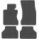 Covorase presuri interior cauciuc premium dedicate bmw seria 5 e60 2003-2010