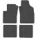 Covorase presuri interior cauciuc premium dedicate fiat panda 3 2011-2020