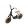 Balance bike qplay trainer negru,