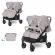 Carucior pentru gemeni duo, lorelli (model / culoare: cool grey)