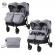 Carucior pentru gemeni duo, lorelli (model / culoare: cool grey)