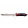 Cutit de vanatoare ideallstore®, survival blade, otel inoxidabil, 34.5 cm, negru, teaca inclusa
