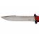 Cutit de vanatoare ideallstore®, survival blade, otel inoxidabil, 34.5 cm, negru, teaca inclusa