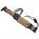 Cutit de vanatoare ideallstore®, thunder clap, otel inoxidabil, 32.5 cm, bej, teaca inclusa