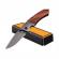 Instrument pentru taiat browning, lama otel 440c, 19.5 cm, lemn