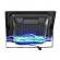 Proiector led cu panou solar si telecomanda, 120w, autonomie 12h