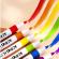 Trusa culori marker acrilic, 48 piese