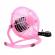 Ventilator de masa, cu USB, diametru 14 cm, roz, Vivo T1527-PINK