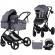 Carucior copii 3 in 1 chipolino amore cloud grey