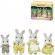 Figurine sylvanian families - familia iepurasilor cottontail