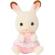 Figurine sylvanian families - gemenii iepurasi chocolate
