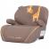 Inaltator auto chipolino sonic i-size 125-150 cm cu sistem isofix giraffe