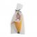 Papusa bomboncin cu caciulita si paturica banana 20 cm