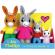 Set 4 jucarii plus familia magarusilor trotro jemini