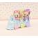 Set de joaca sylvanian families iepurasi tripleti cu accesorii baie