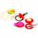 Set de joaca bucatarie chipolino 87 cm cu sistem de curgere apa, lumini, sunete si 63 accesorii