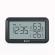 Termometru si higrometru digital de camera, ceas cu alarma, memorie, suport expandabil, negru, airbi line bi1052