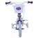 Bicicleta fete 12 inch disney wish e&l