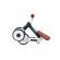 Bicicleta pliabila fara pedale momi dex graphite
