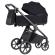 Carucior 2 in 1 carrello omega plus, protectie uv spf 50, cosmo black
