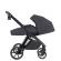 Carucior 2 in 1 carrello omega plus, protectie uv spf 50, cosmo black