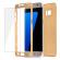 Husa fullbody mystyle gold pentru samsung galaxy s7 edge acoperire completa 360 grade cu folie de protectie gratis