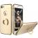 Husa telefon iphone 7 plus ofera protectie 3in1 ultrasubtire - deluxe gold ring