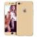 Husa telefon iphone 8 plus ofera protectie completa 3in1 ultrasubtire lux gold matte