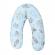 Perna pentru gravida, fibre din silicon, 180 cm, appekids - clouds