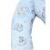 Perna pentru gravida, fibre din silicon, 180 cm, appekids - clouds