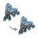 Role reglabile 2 in 1 masura 26-29, culoare albastru