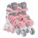 Role reglabile 2 in 1 masura 26-29, culoare roz pal