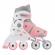 Role reglabile 2 in 1 masura 26-29, culoare roz pal