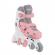 Role reglabile 2 in 1 masura 26-29, culoare roz pal